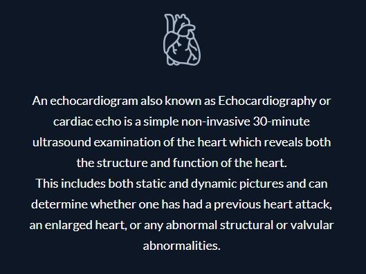 An image showcasing the Cardiology package, provided by New York Cardiac Diagnostic Center An image showcasing the Cardiology package, provided by New York Cardiac Diagnostic Center